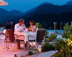 Panoramaterrasse Hotel Edelweiss Berchtesgaden