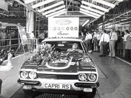 50 Jahre Ford Saarlouis: Ford Capri.  Foto: Auto-Medienportal.Net/Ford