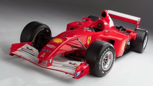 Bei RM Sotheby's versteigert: Ferrari F 1 (2001) von Michael Schumacher für 7 504 000 Dollar (6 385 000 Euro).  Foto: Auto-Medienportal.Net/Sotheby's