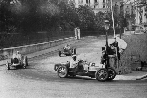 Bil aus vegangenen Bugattis Tagen