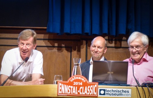 Walter Röhrl, Michael Glöckner, Helmut Zwickl