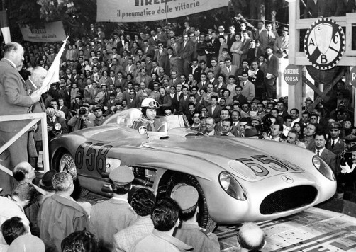 300 SLR (W 196 S) - Juan Manuel Fangio mit Startnummer 658