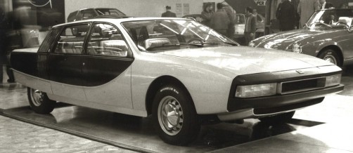 Das italienische Designschmiede Pininfarina zeigte 1971 mit einer Studie, wie die nächste Generation des NSU Ro 80 aussehen könnte.  Foto: Auto-Medienportal.Net/Audi
