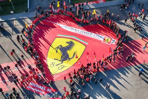 Eröffnung der Sonderausstellung „Michael 50“ im Ferrari-Museum in Maranello.  Foto: Auto-Medienportal.Net/Ferrari