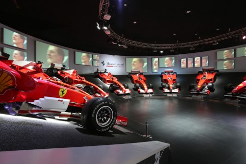 	  Sonderausstellung „Michael 50“ im Ferrari-Museum in Maranello.  Foto: Auto-Medienportal.Net/Ferrari