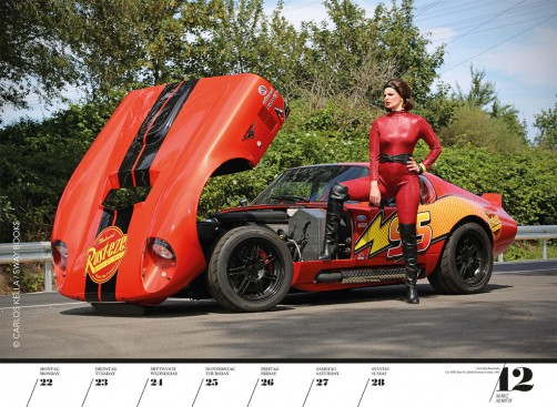 Kalender „Girls & Legendary US-Cars 2021“.  Foto: Auto-Medienportal.Net/Carlos Kella
