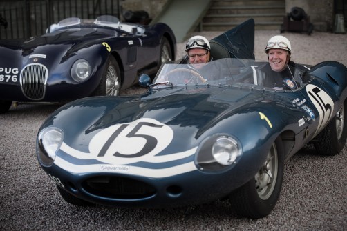  Classic Car-Enthusiast Clive Beecham und Jaguar Designchef Ian Callum