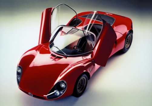 Alfa Romeo Tipo 33 Coupé Stradale (1967).  Foto: Auto-Medienportal.Net/Alfa Romeo