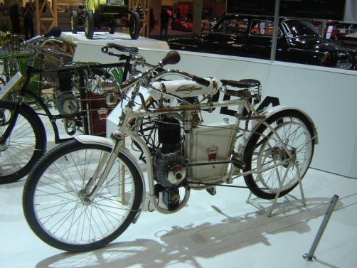 Laurin & Klement Motorcykleta CCR (1905).  Foto: Skoda