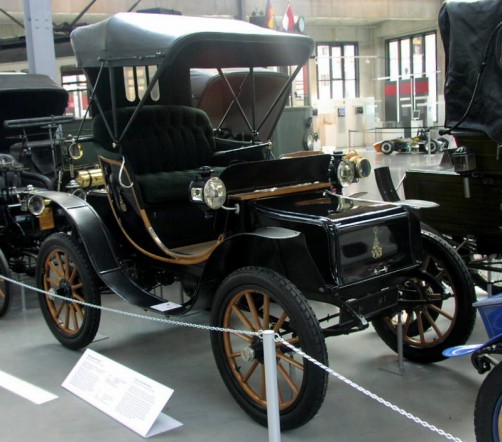 William F. Taft fuhr einen Baker Electric von 1908.  Foto: Deutsches Museum 
