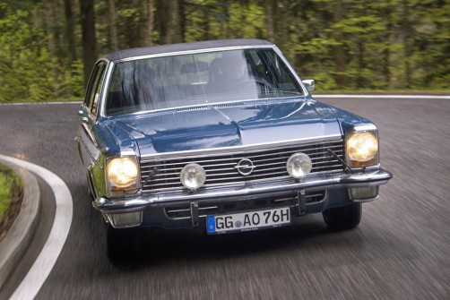In diesem Opel Diplomat B V8 war 1976 der damalige amerikanische Präsident Gerald Ford unterwegs.  Foto: Auto-Medienportal.Net/Opel