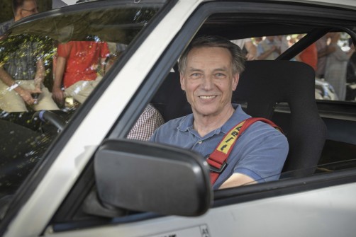 19. Klassikertreffen an den Opelvillen: Klaus-Joachim (Jochi) Kleint, Rallye-Europameister von 1979, fuhr im Ascona B vor.  Foto: Auto-Medienportal.Net/Opel