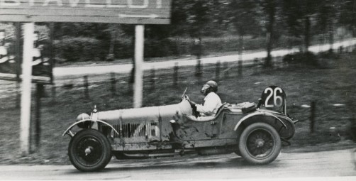 Alfa Romeo 6C 1750 Super Sport von Goffredo Zehender beim 24-Stunden-Rennen von Spa-Francorchamps im Jahr 1929  Foto: Auto-Medienportal.Net/FCA