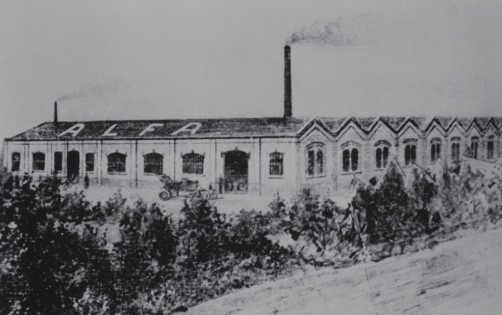 Die Alfa-Fabrik im Mailänder Vorort Portello in den 1910er-Jahren.  Foto: Auto-Medienportal.Net/FCA