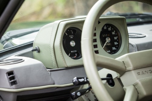 Individuell restaurierter Range Rover I von 1979.  Foto: Auto-Medienportal.Net/JLR/Julian Picco