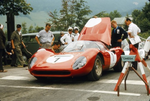 Lodovico Scarfiotti in seinem Ferrari Dino 206/S