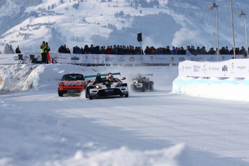 GP Ice Race 2019: Packende Duelle auf eisiger Piste.  Foto: Auto-Medienportal.Net/GPIceRace
