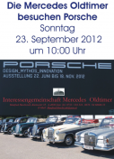 Mercedes besucht Porsche