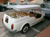 Italienische Riviera- FIAT 500 GIARDINIERA MARE