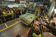 Der letzte Land Rover Defender verlässt das Werk Solihull